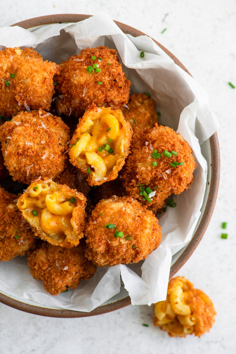 Vegan Mac & Cheese Balls