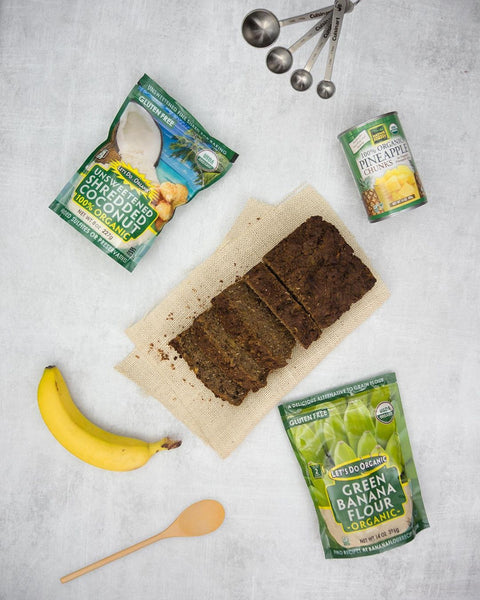 Vegan Tropical Banana Bread