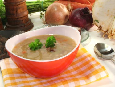 Vegan White Bean Soup with Pasta