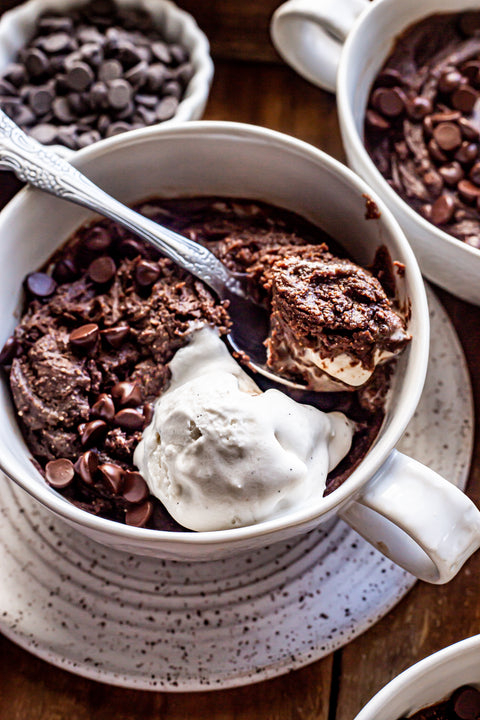 Banana Flour Chocolate Mug Cake