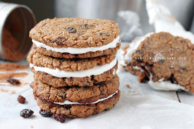 Grain Free Oatmeal Creme Pie Cookies (Egg/Dairy/Grain Free)