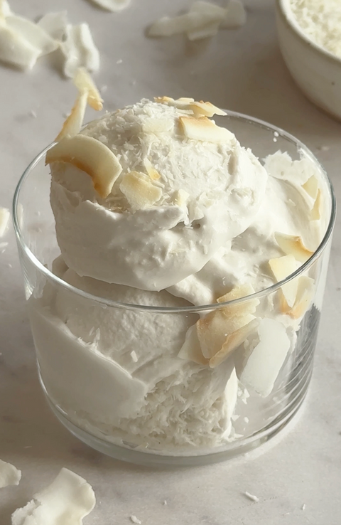 3-Ingredient Coconut Ice Cream