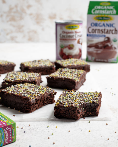 Vegan Copycat Cosmic Brownies