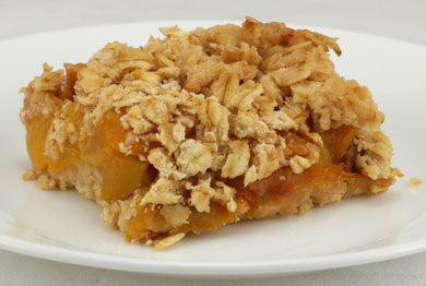 Alison's Peach Crumble