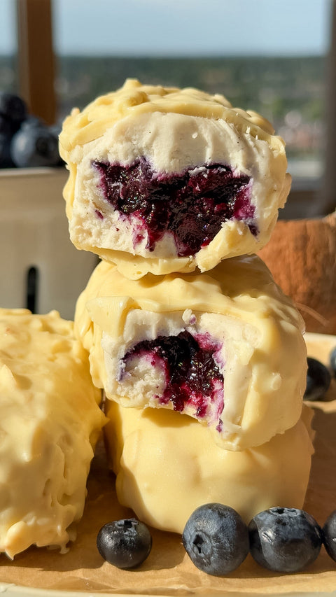 Dairy-Free Blueberry Ice Cream Bars
