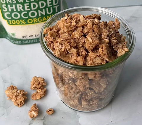 Peanut Butter Coconut Granola