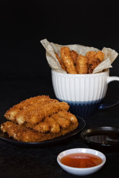 Crispy Coconut Panko Tofu Fries