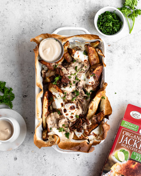 Vegan Jackfruit Poutine