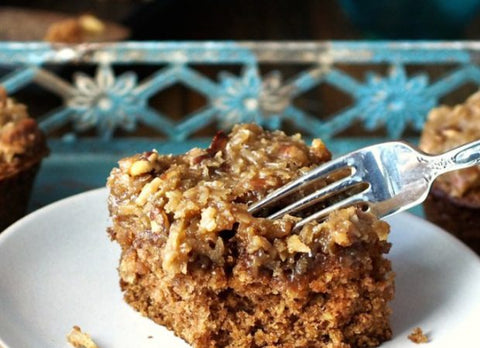 Coconut Oat Coffee Cake