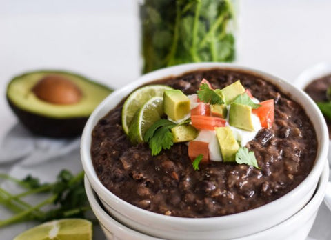 Quick and Easy Black Bean Soup