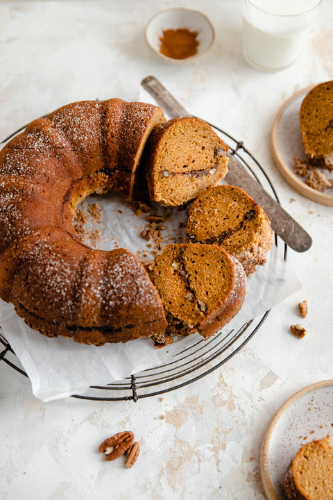 Grain Free Sweet Potato Coffee Cake