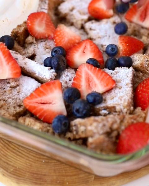 Vegan French Toast Bake