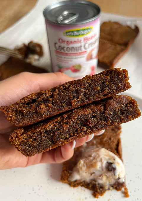 Vegan Gluten-Free Gingerbread Blondies