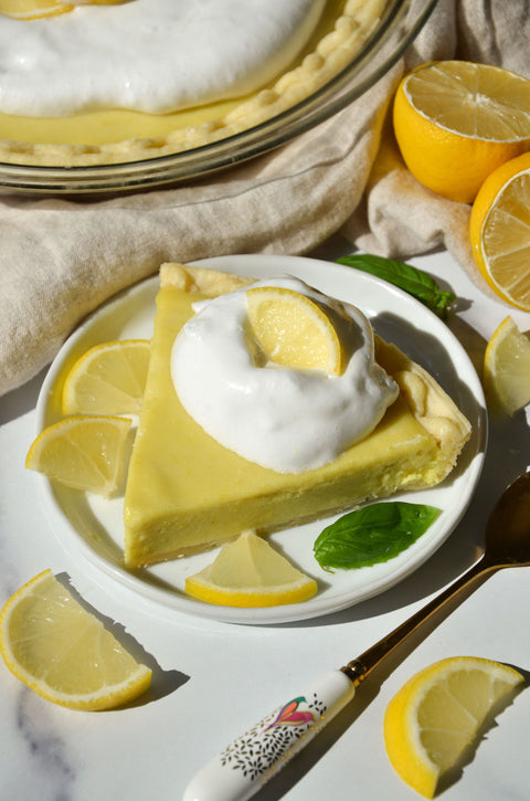 Vegan Zesty Lemon Tart