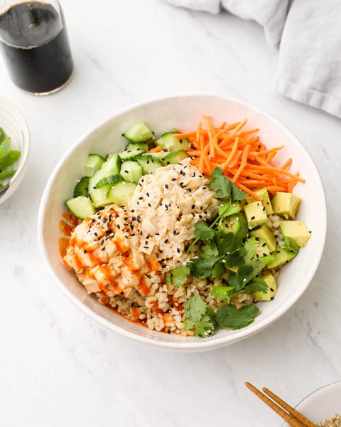 Hearts of Palm Sushi Bowls