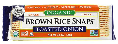 Edward & Sons® Organic Toasted Onion Brown Rice Snaps®  (25% OFF)