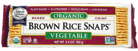 Edward & Sons® Organic Vegetable Brown Rice Snaps®  (25% OFF)