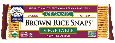 Edward & Sons® Organic Vegetable Brown Rice Snaps®  (25% OFF)