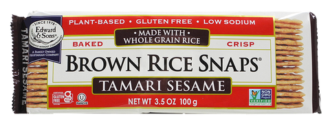 Tamari Sesame Brown Rice Snaps®