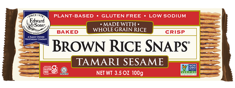 Tamari Sesame Brown Rice Snaps®