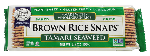 Tamari Seaweed Brown Rice Snaps®  (25% OFF)