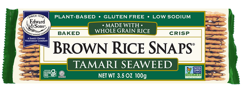 Tamari Seaweed Brown Rice Snaps®  (25% OFF)