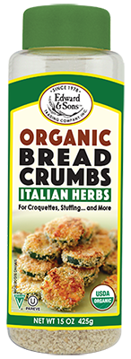 Edward & Sons® Organic Italian Herb Breadcrumbs <BR> (25% OFF)
