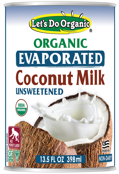 Let's Do Organic® Organic Unsweetened Evaporated Coconut Milk