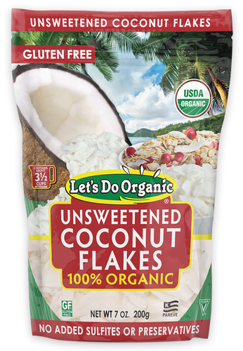 Let's Do Organic® Organic Unsweetened Coconut Flakes