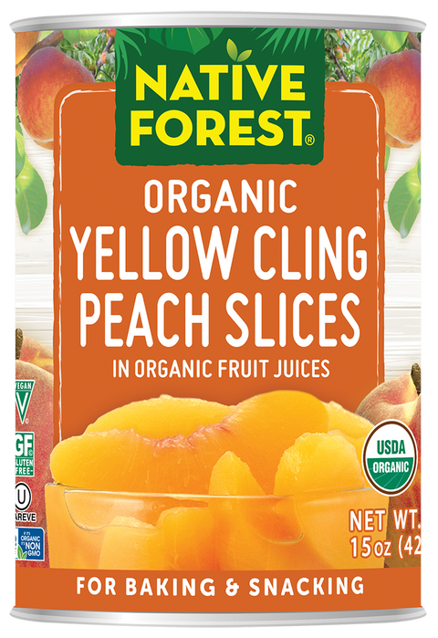 Native Forest® Organic Peach Slices – Edward & Sons Trading Co.