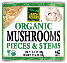 Native Forest® Organic Mushrooms Pieces & Stems