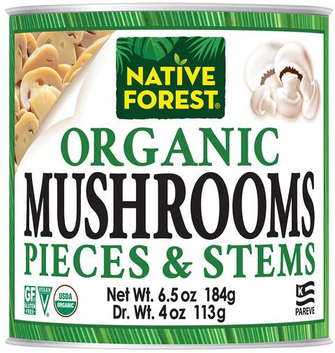 Native Forest® Organic Mushrooms Pieces & Stems