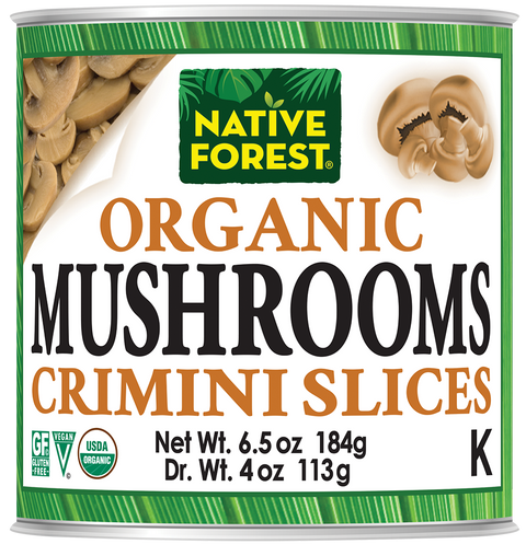 Native Forest® Organic Sliced Crimini Mushrooms