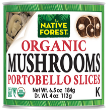 Native Forest® Organic Sliced Portobello Mushrooms