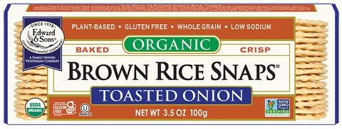 Edward & Sons® Organic Toasted Onion Brown Rice Snaps®  (25% OFF)