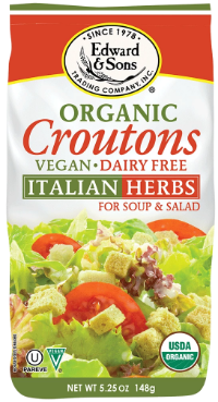 Edward & Sons® Organic Italian Herb Croutons