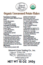Organic Unseasoned Mashed Potato Flakes