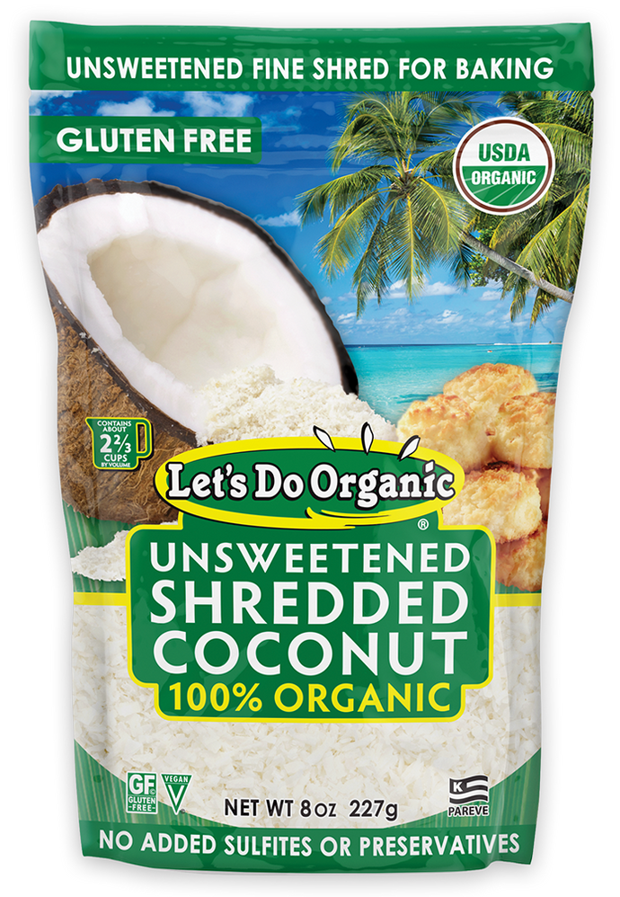 Let's Do Organic® Organic Unsweetened Shredded Coconut