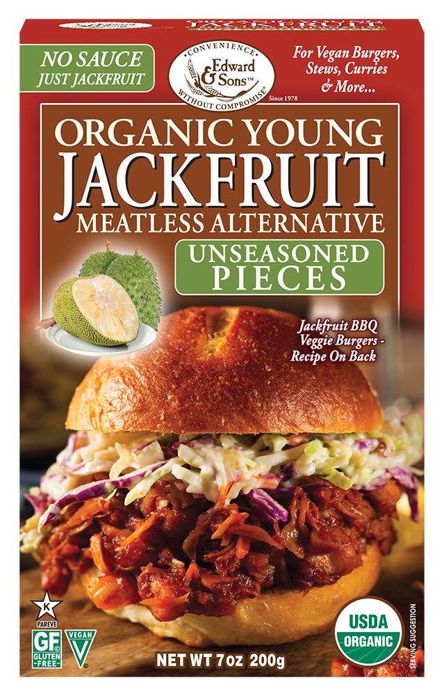 Edward & Sons® Organic Unseasoned Young Jackfruit Pieces <BR> (75% OFF)